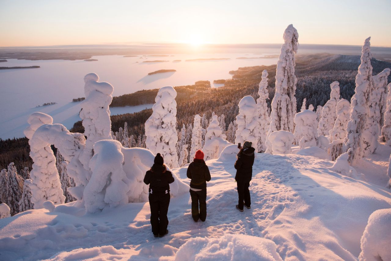 Финляндия зима 2022